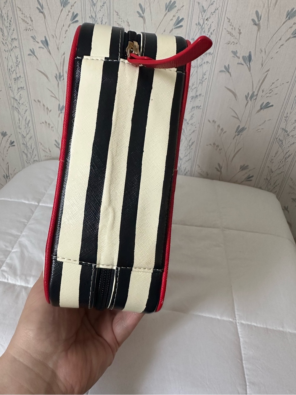 Kate Spade Striped Cosmetic Case - Picture 6 of 11